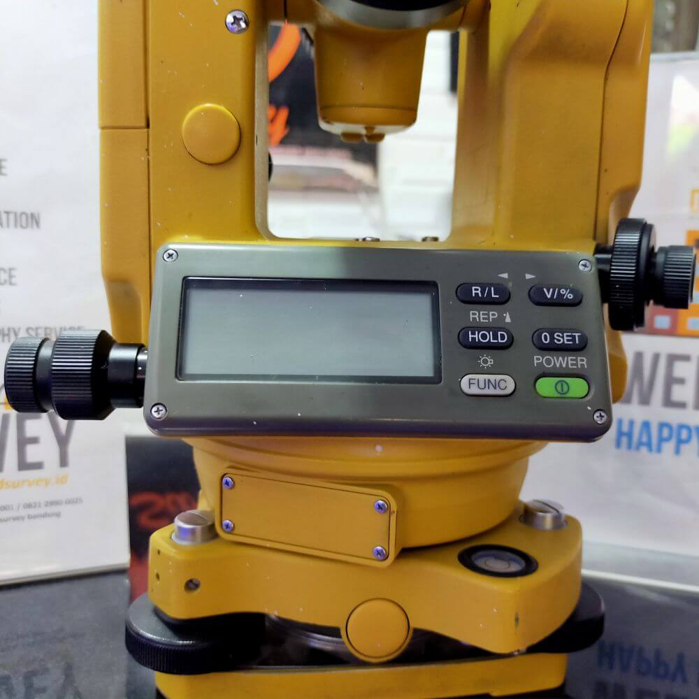 Digital Theodolite TOPCON DT 205L Second Original Garansi DND Survey