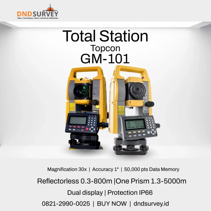 Jual-Total-Station-Topcon-GM-101-dnd-survey