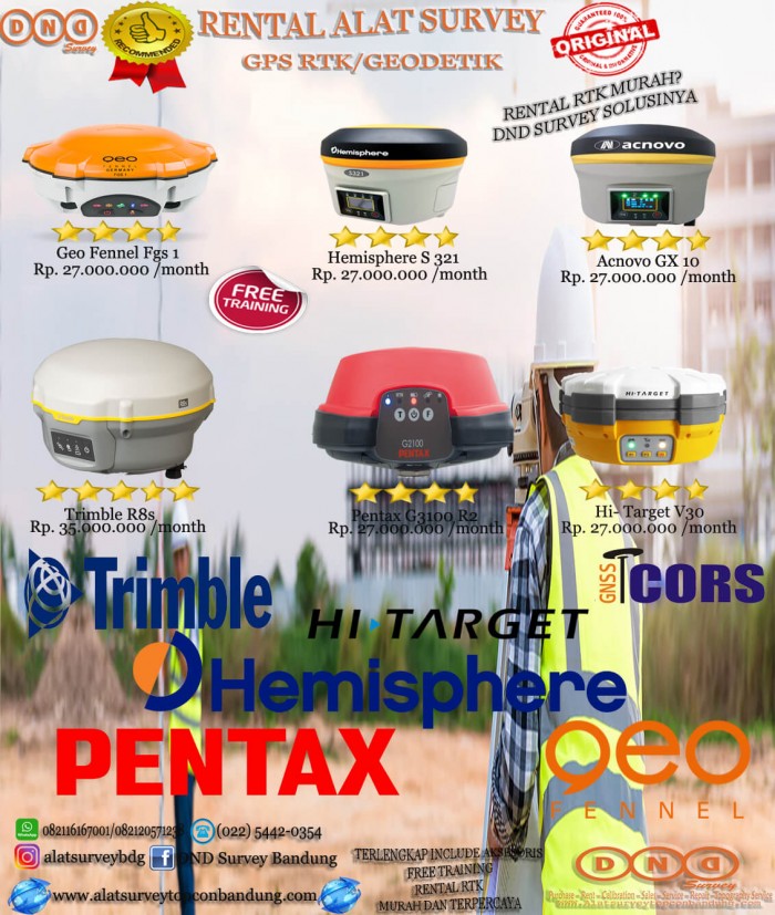 Rental Sewa GPS RTK