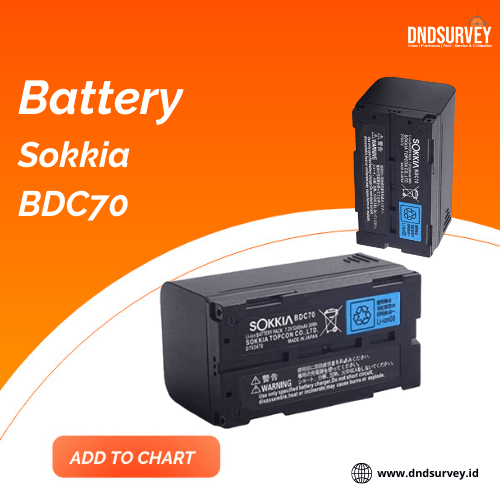 Battery-Sokkia-BDC70-dnd-survey
