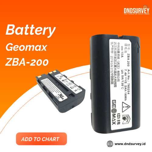 Battery-geomax-zba-200-dnd-survey