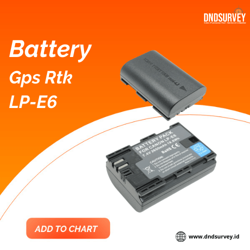 Battery-gps-rtk-LPE6-dnd-survey