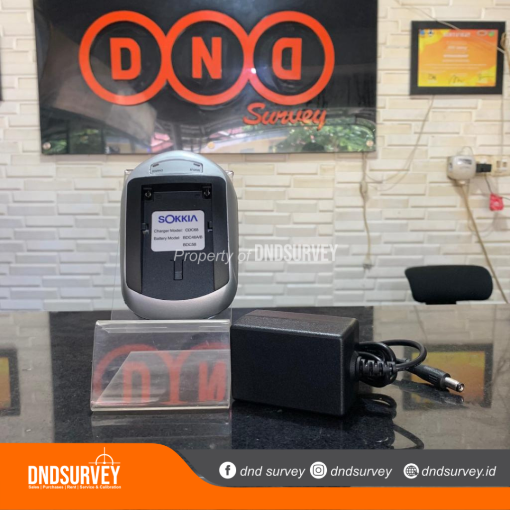 thumbnail image 2 of CDC68 Dual Charger W/LED For SOKKIA BDC46A BDC46B BDC58 BDC70 BT-L2 Battery | UK 2 of 10