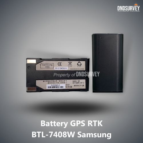 Battery Baterai GPS RTK BTL7408W Samsung DND Survey