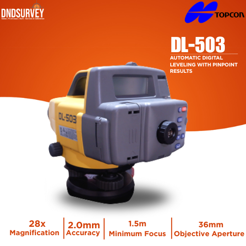 Waterpass Digital Level Topcon DL503