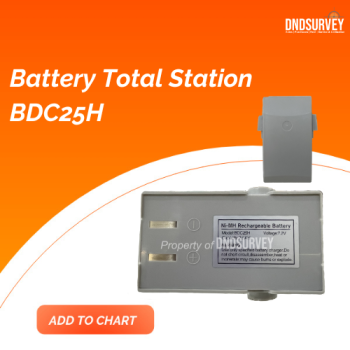 battery bdc25h total station dnd survey