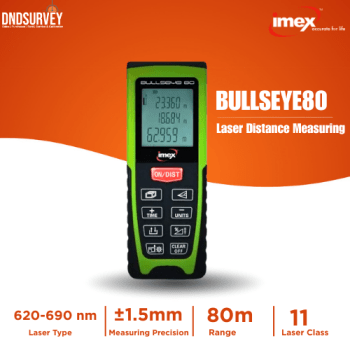 IMEX Bullseye 80 Laser Distance Meter